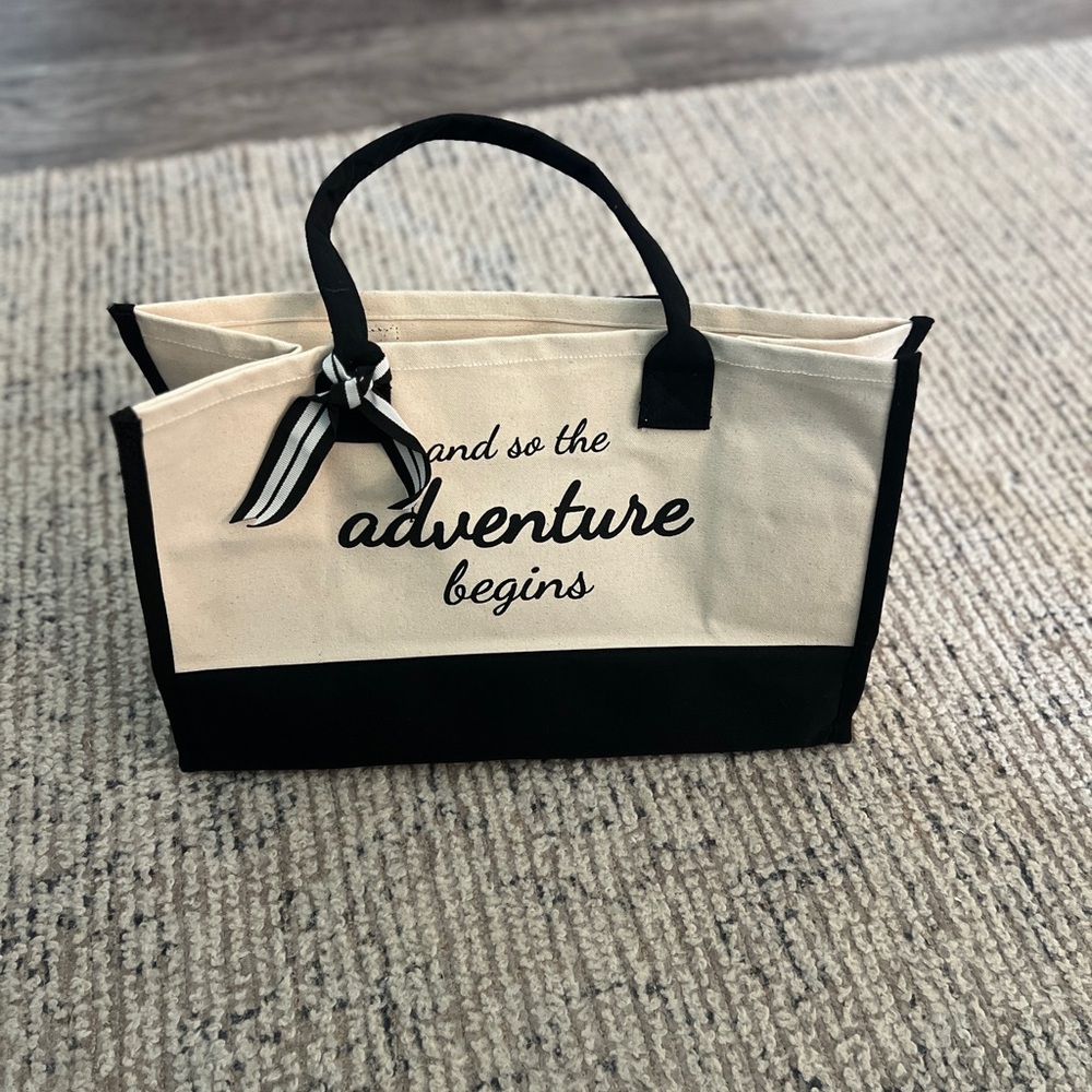 BRIDE TO BE “And so the adventure begins” TOTE